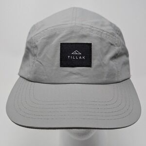 Tillak Wallowa Camp Hat Grey Nylon Adjustable Strapback Outdoor Hiking Cap